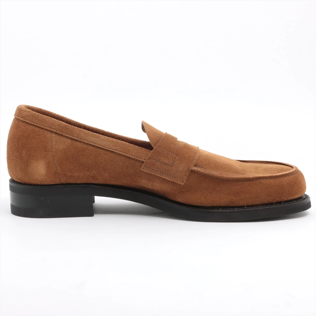 【美品】三陽山長 スエードローファー新弥 27cm 東京ミッドタウン八重洲店】待望のブラックスエードローファー