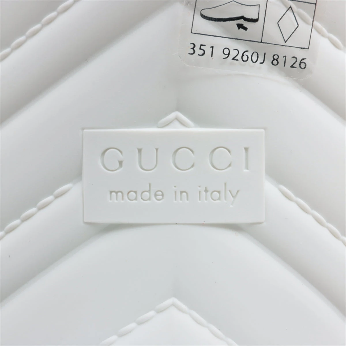 GUCCI レインブーツ ラバー ブラウン #37 GUCCI Interlocking G rain short boots shoes #36 724458