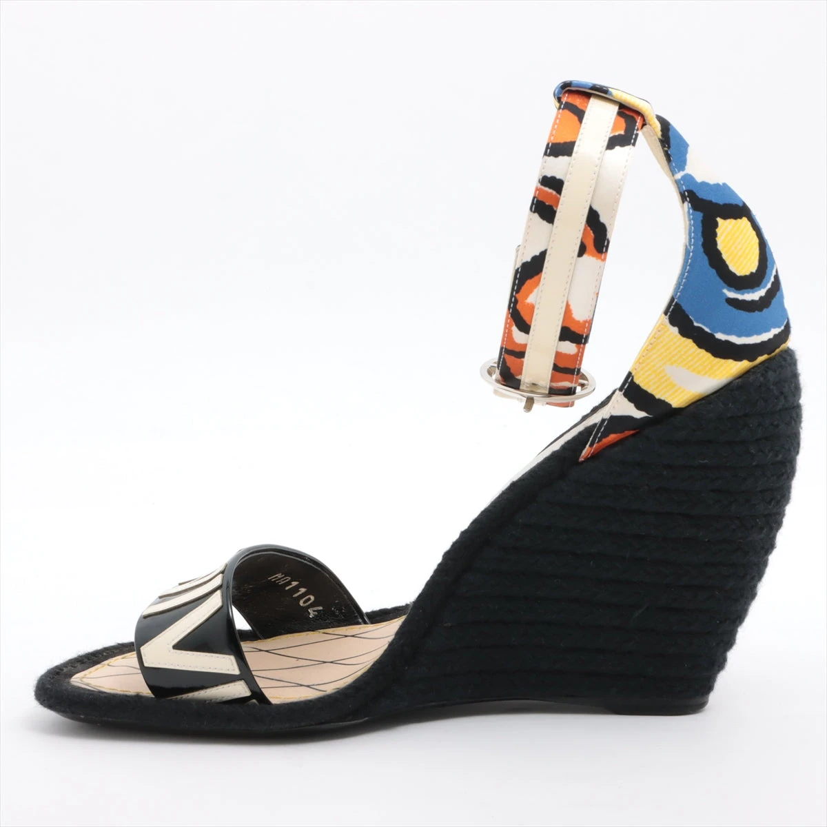 美品✨ グッチ アディダス レザー ファブリック 37 サンダル トレフォイル グッチ アディダス レザー＆ファブリック サンダル 37