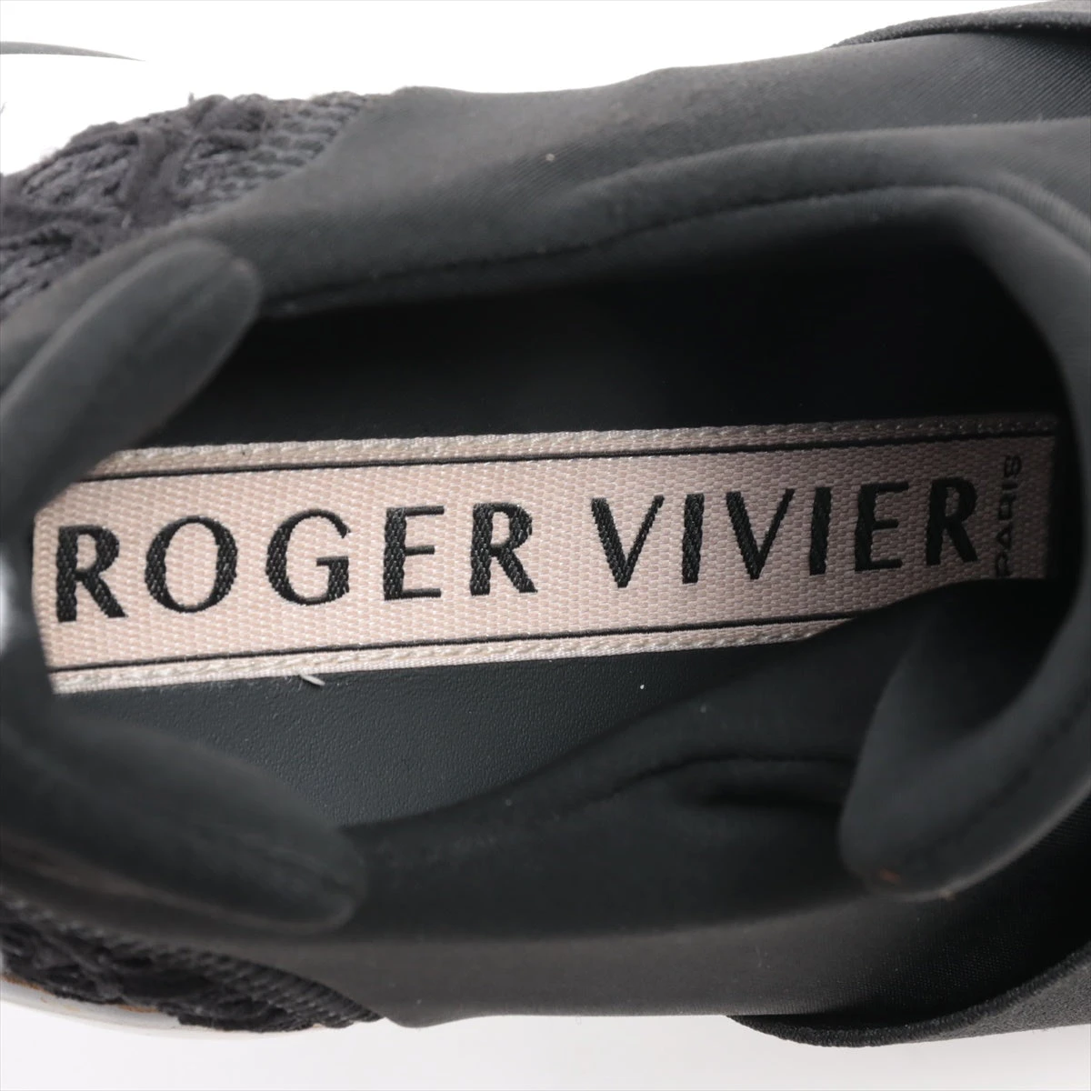 ロジェ ヴィヴィエ ファブリック スニーカー 39 レディース