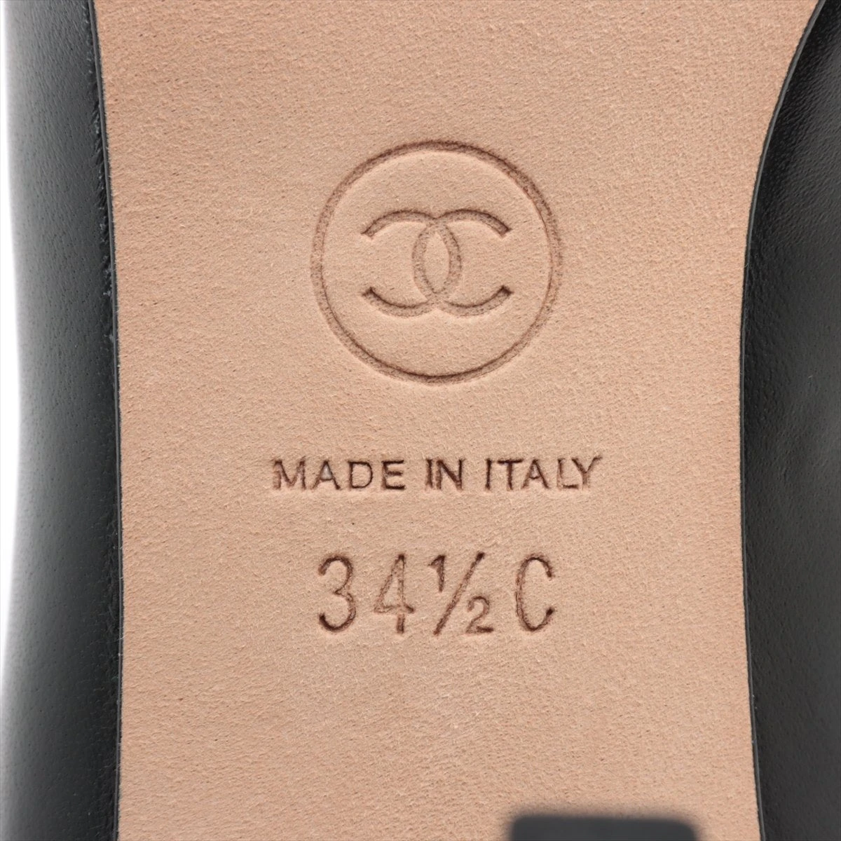 最終値下げ　シャネル　レザーパンプス CHANEL シャネル パンプス レディース34 ブラック レザー G32680