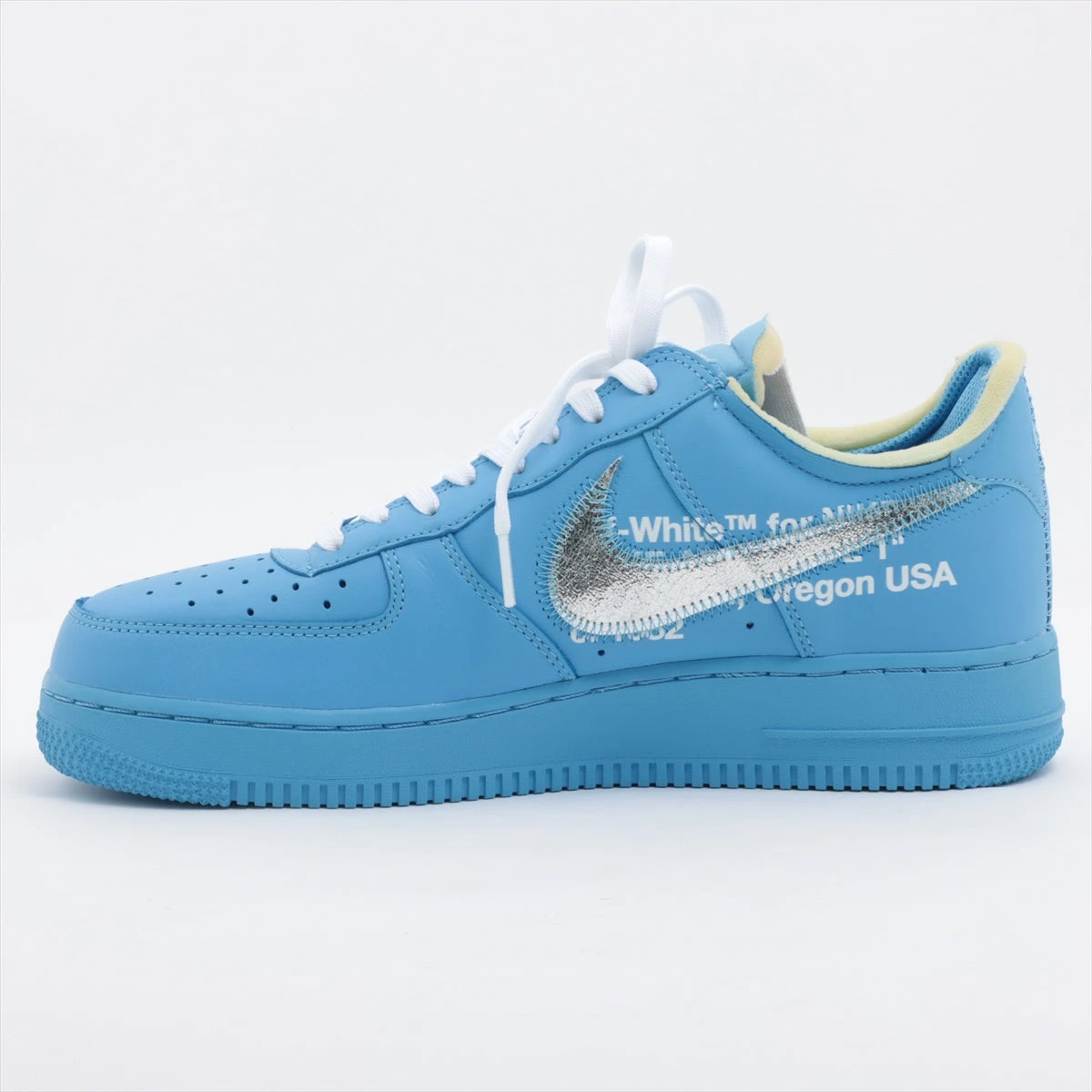 ナイキ×オフホワイト NIKE AIR FORCE 1 レザー スニーカー 26.5 ナイキ×オフホワイト NIKE AIR FORCE 1 レザー スニーカー 26.5