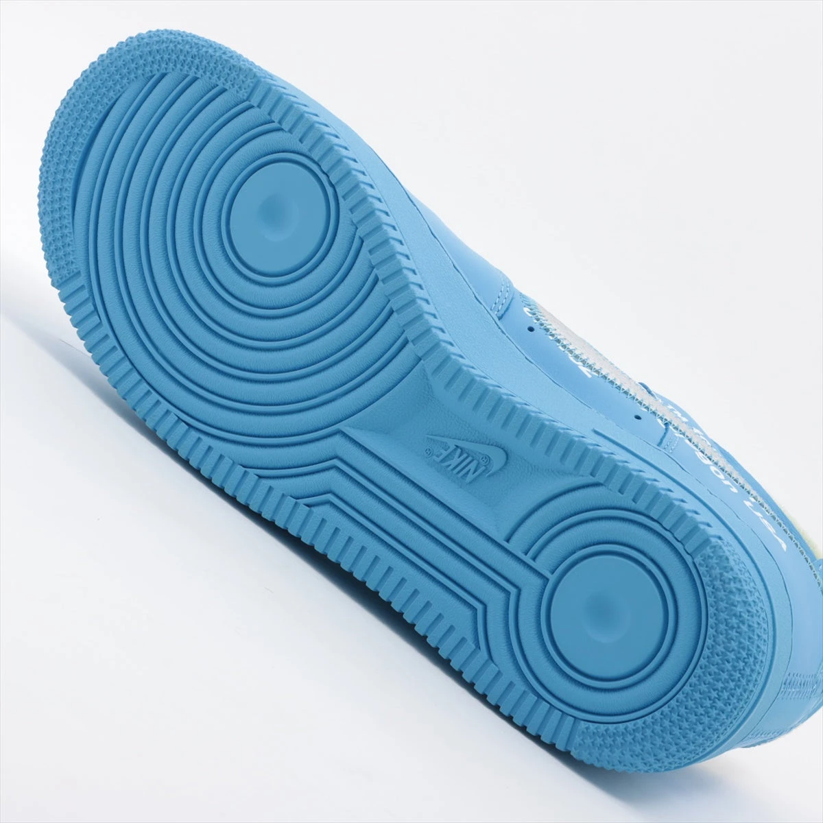ナイキ×オフホワイト NIKE AIR FORCE 1 レザー スニーカー 26.5cm
