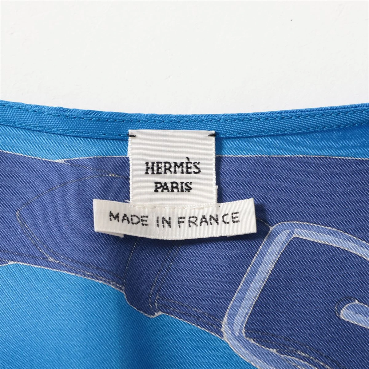 HERMES エルメス 2021 ワンピース シルク混 36 ピーコックブルー エルメス 22AW シルク ワンピース 36 レディース ブルー A3034861