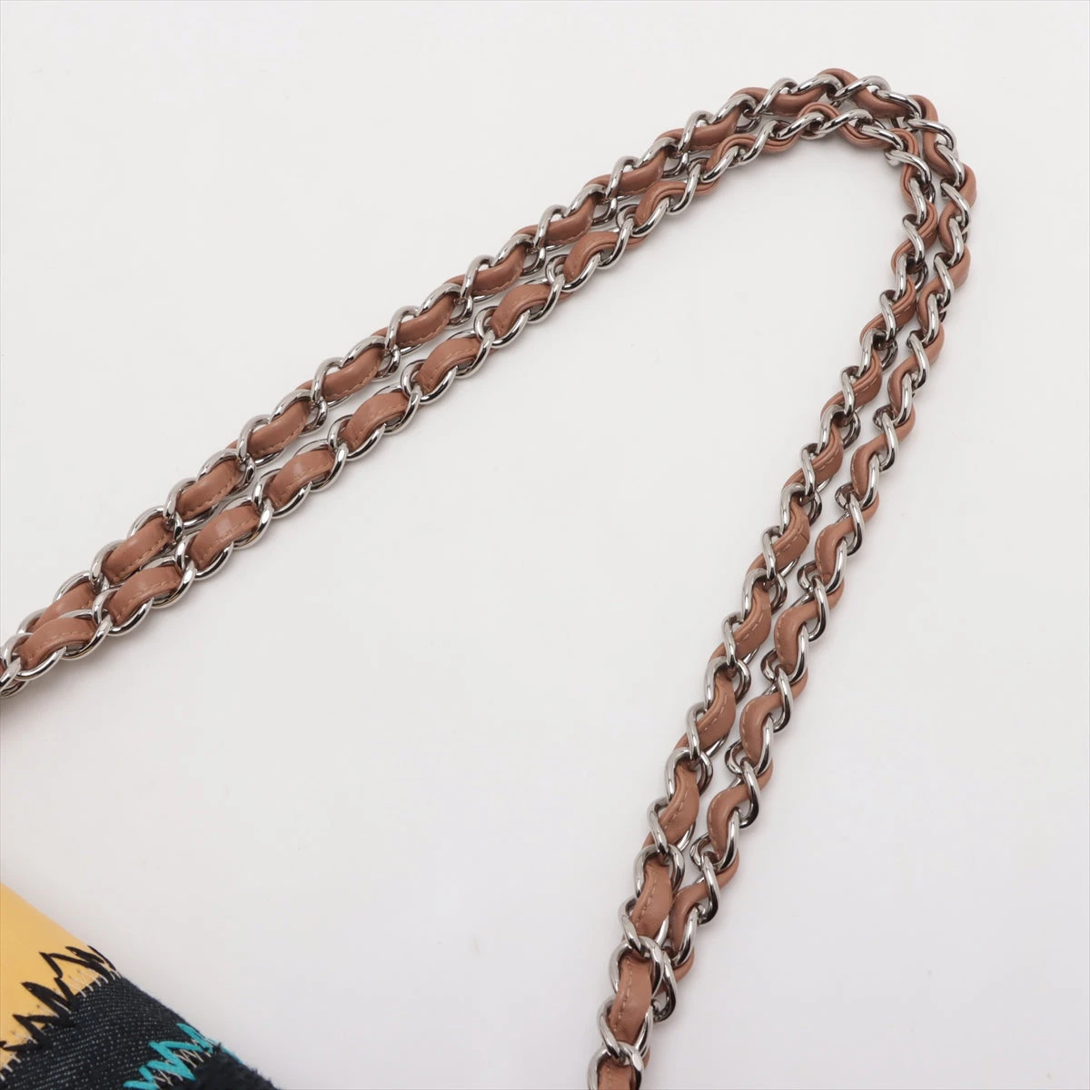 【シャネル】 ラージ クラッチ バッグ  21.5 x 34 x 5cm シャネル デカマトラッセ30 ラージ パッチワーク シングル