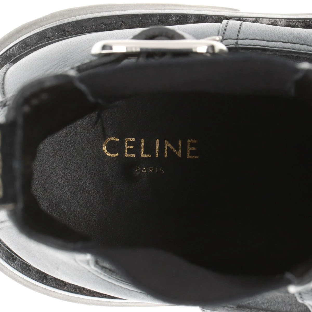 CELINE ハーフブーツ37.5 人気のセリーヌロゴ！ ブーツ＆アンクルブーツ レディース | CELINE | セリーヌ公式サイト
