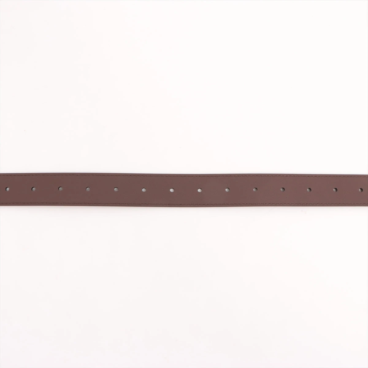 グッチ×バレンシアガ 680456 BB ベルト PVC×レザー ベージュ×ブラウン