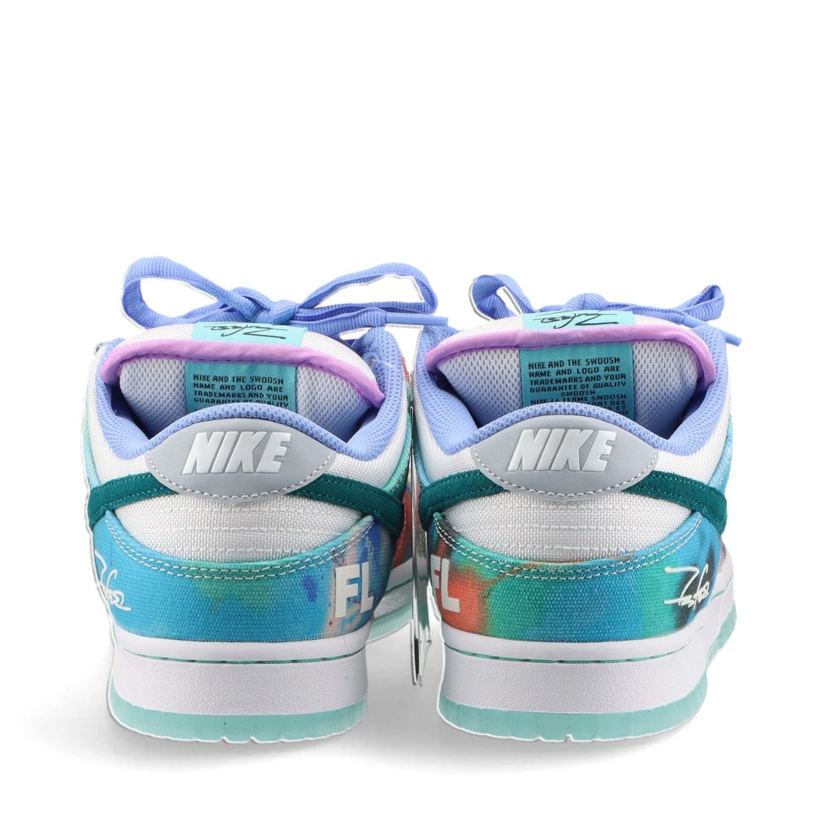 ナイキ×フューチュラ SB DUNK LOW OG QS 24SS スエード×キャンバス 