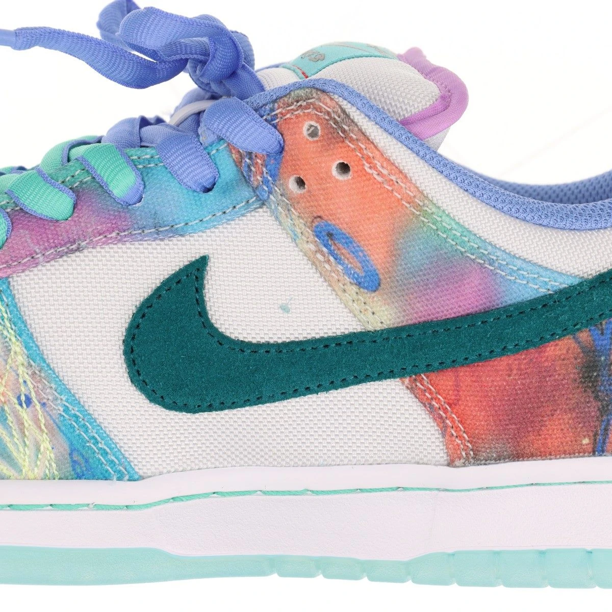 ナイキ×フューチュラ SB DUNK LOW OG QS 24SS スエード×キャンバス 