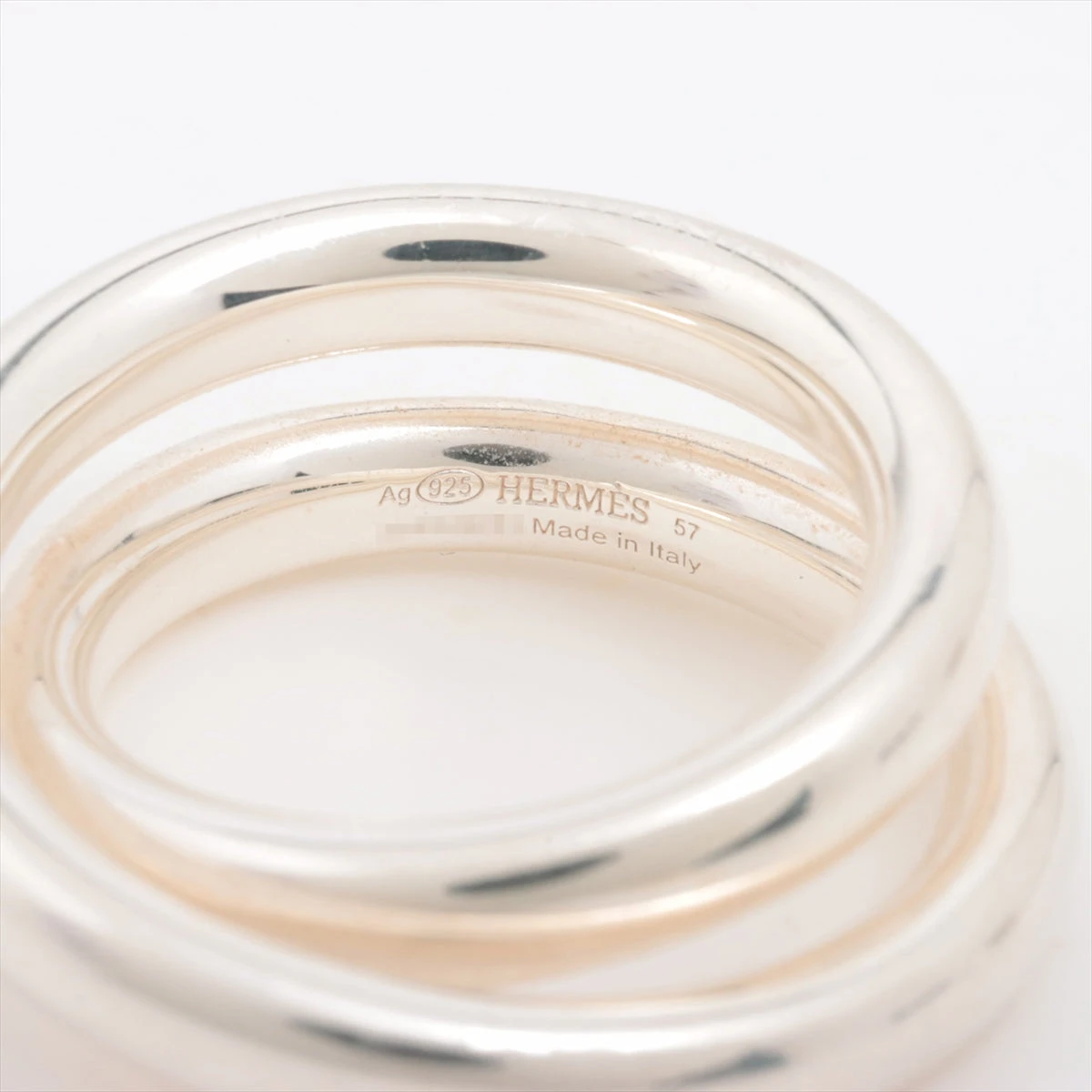 エルメス ヴェルティージュ リング 57 925 17.2g シルバー VP008825