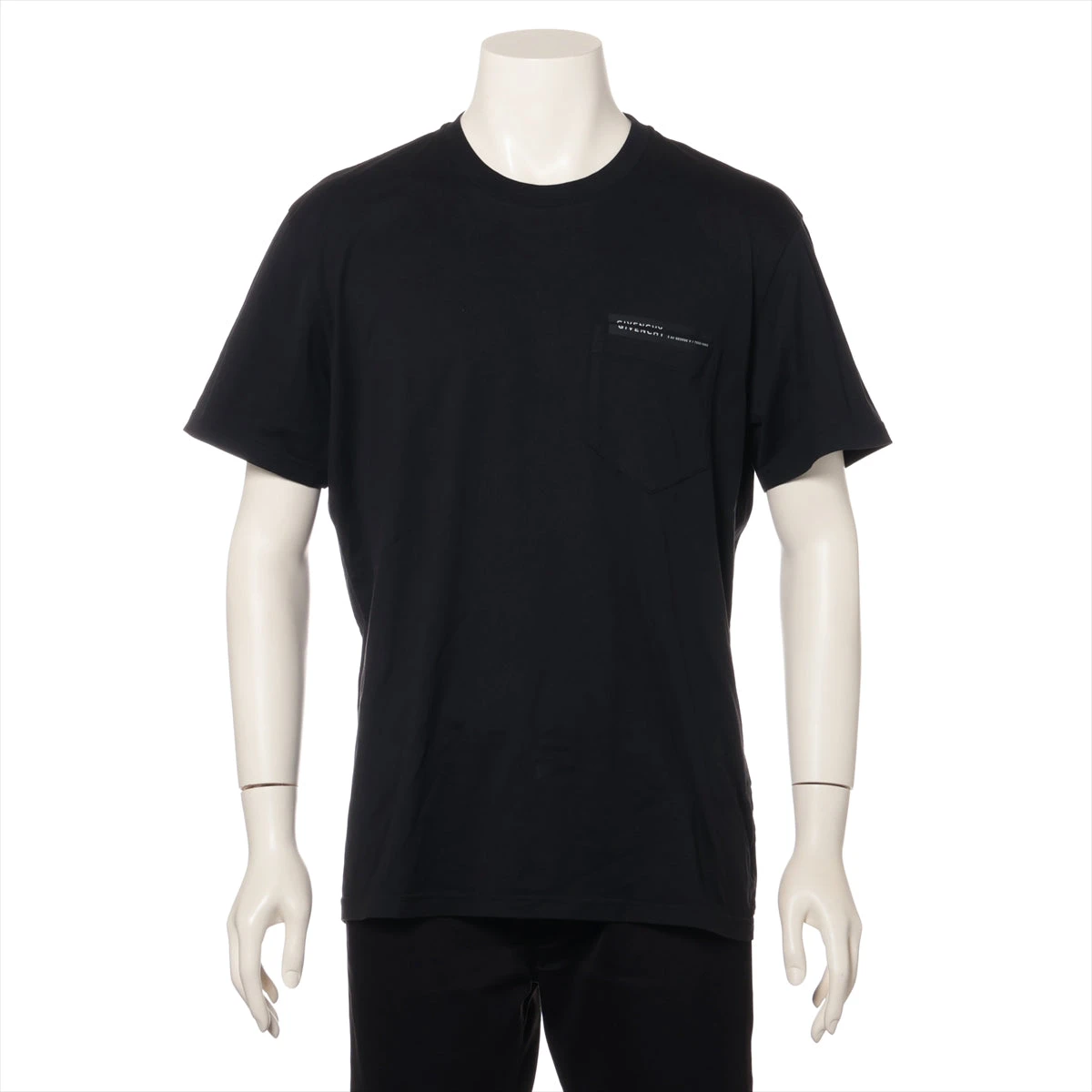 都会的 ジバンシィ Ｔシャツ コットン クルーネック 4Gロゴ 黒 Givenchy ロゴ Tシャツ | ブラック | FARFETCH JP