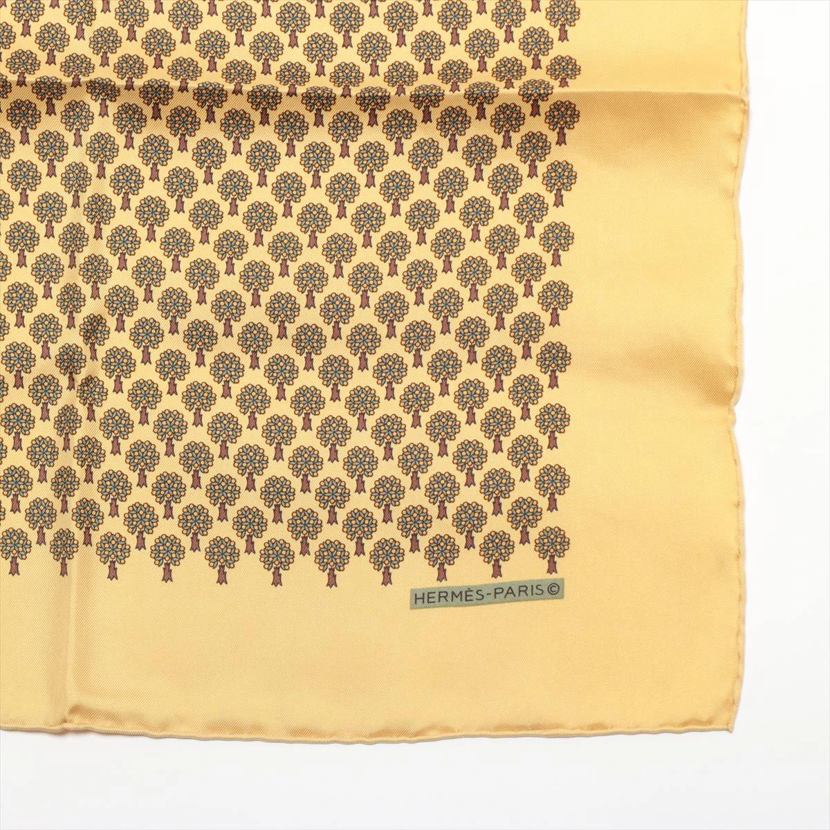 エルメス、ポケットチーフ、シルク ポケットチーフ-ヴィンテージ