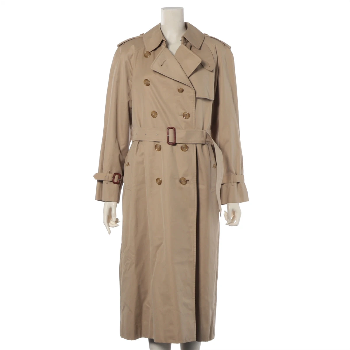 【美品】 バーバリー☆トレンチコート☆ノバチェック☆Sサイズ相当☆ バーバリーズ ノバチェック コットン×ウール コート 7AR