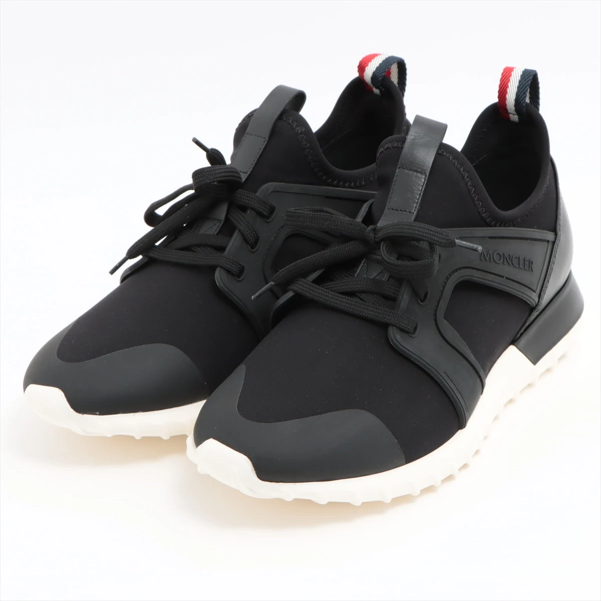 モンクレール エミリアン レザー ファブリック スニーカー 【公式通販】