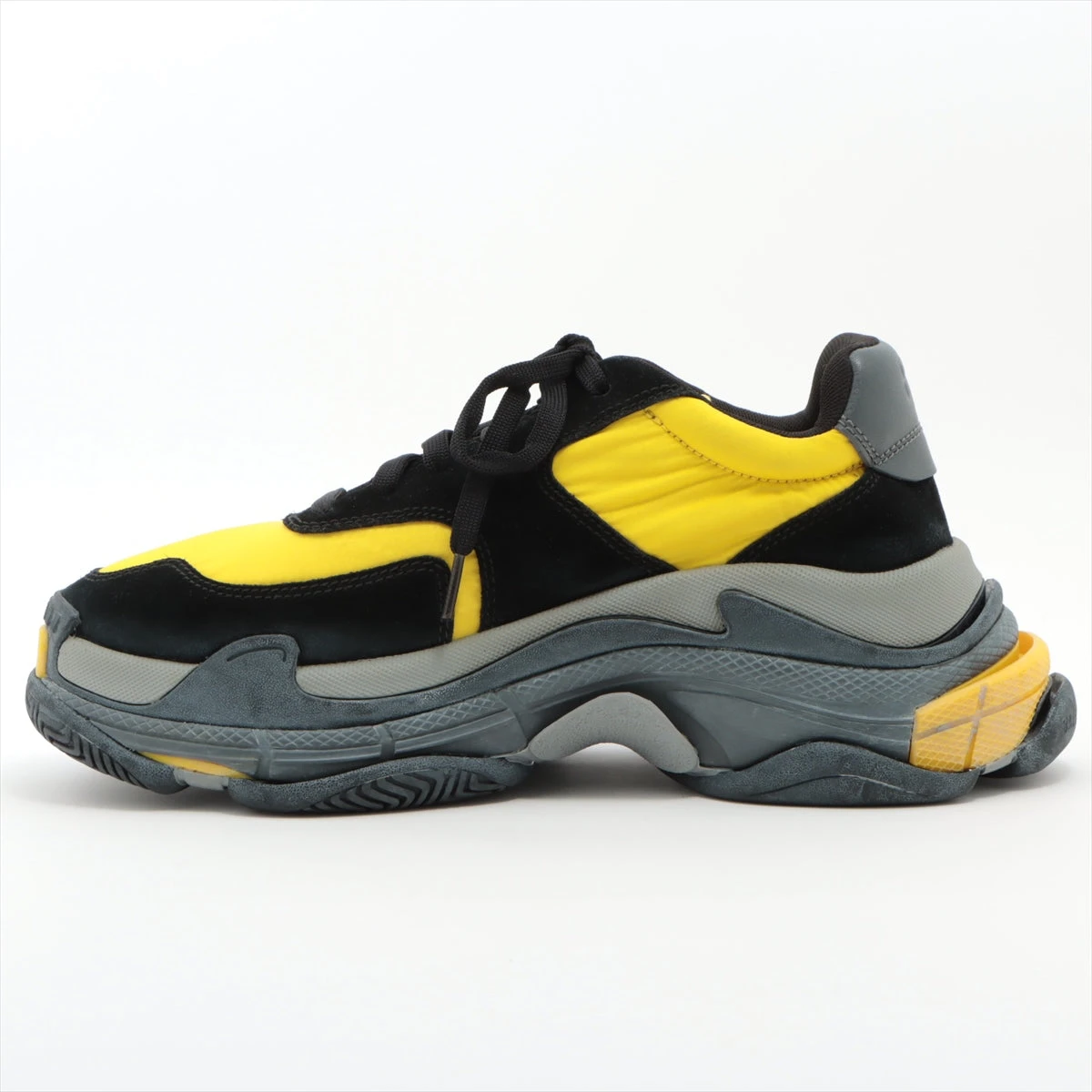 バレンシアガ トリプルS スエード×ナイロン スニーカー 40 ユニ