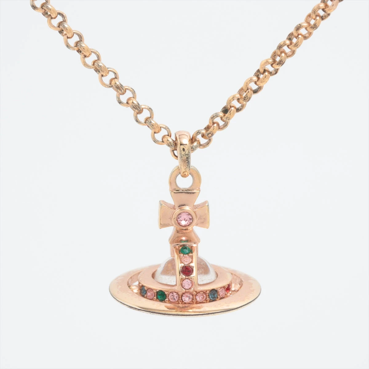 美品 ヴィヴィアンウエストウッド ネックレス オーブ ゴールド ストーン 金 楽天市場】Vivienne Westwood ヴィヴィアン ウエストウッド