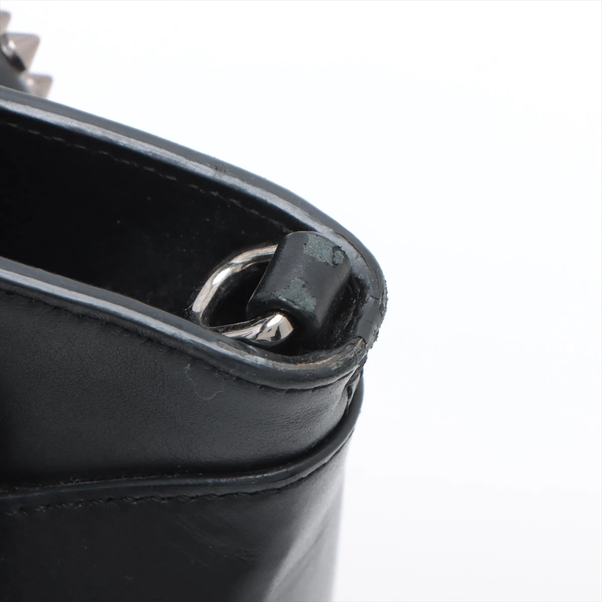 クリスチャンルブタン エロイーズ レザー 2WAYハンドバッグ ブラック