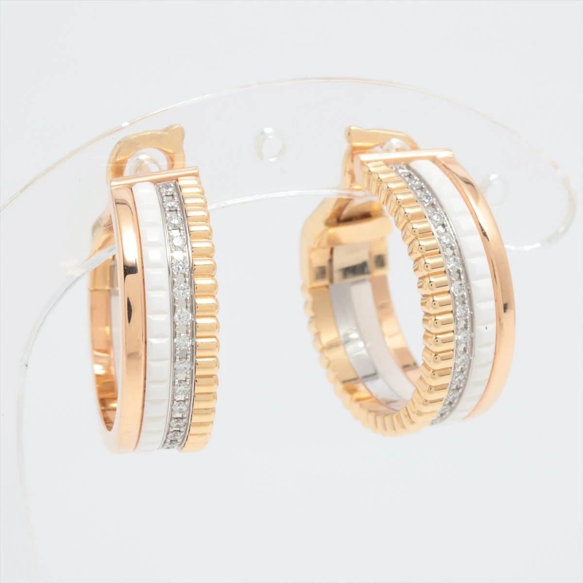 【お値下げ】ブシュロン キャトル クラシック ピアス キャトル クラシック ピアス ハーフ[JCO00708] Quatre Classic