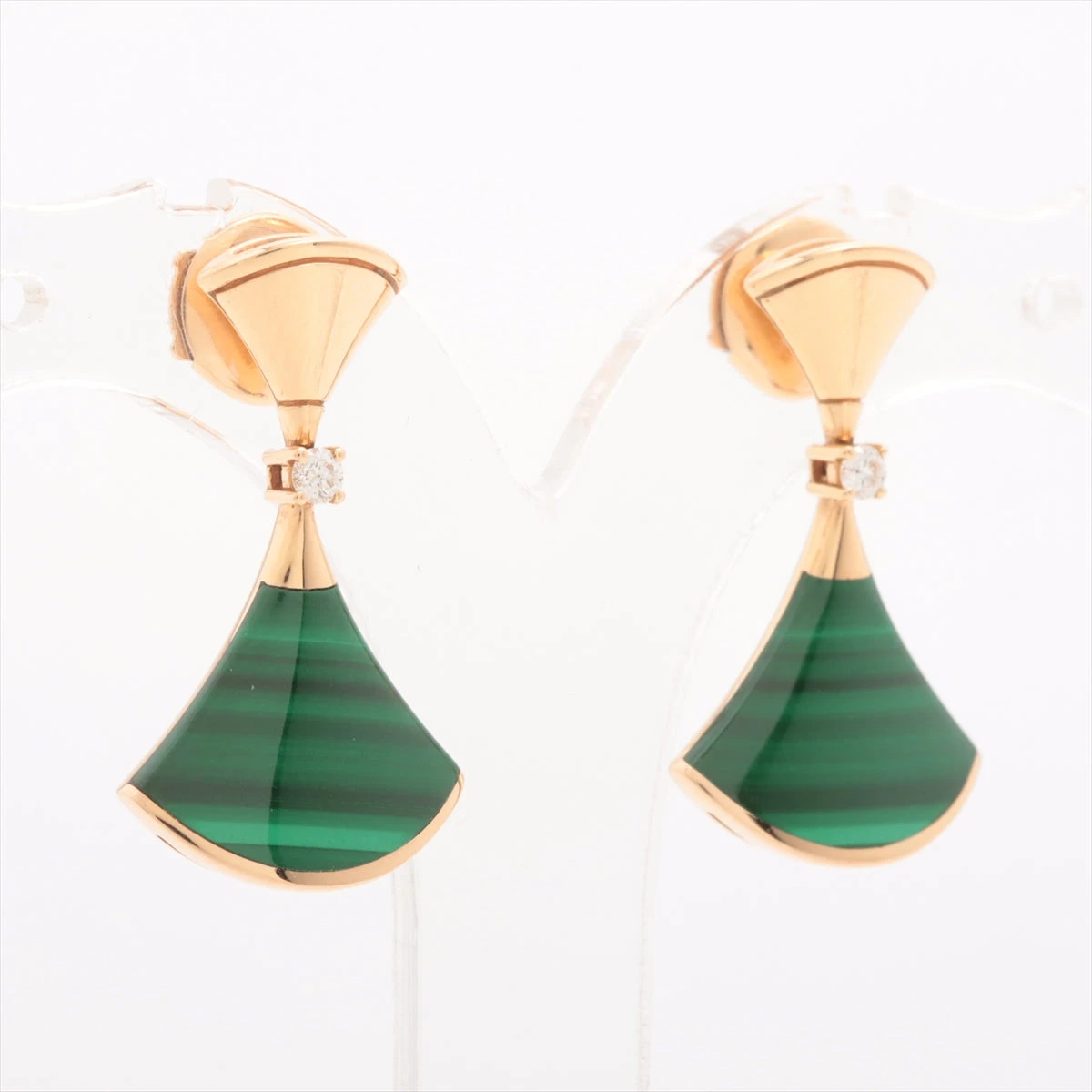 ブルガリ ピアス ディーヴァ ドリーム 18K カーネリアン ダイヤ ブルガリ(BVLGARI)ブルガリ ディーヴァドリーム ダイヤ ピアス