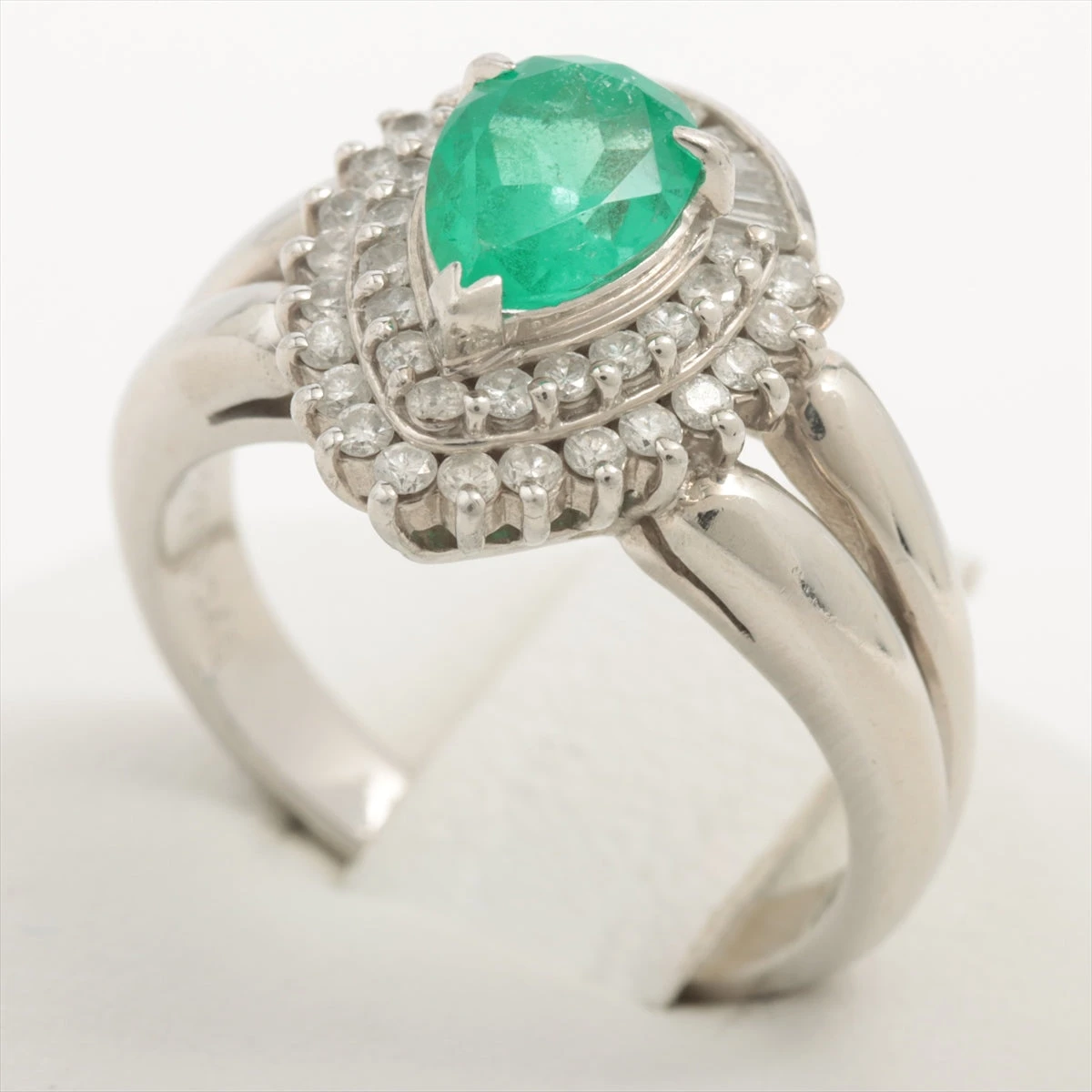 エメラルドダイヤプラチナ850リング エメラルドダイヤプラチナ850リング