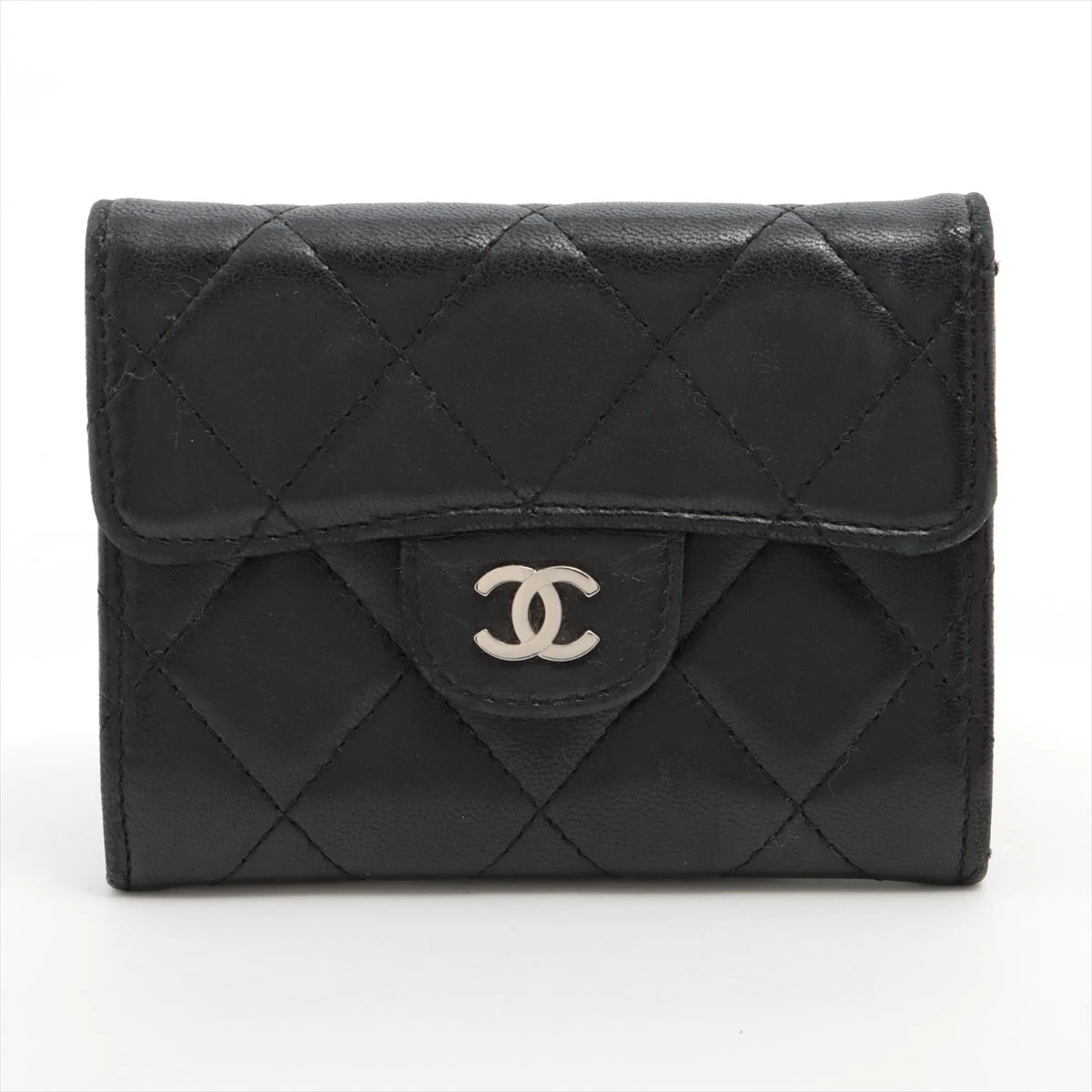 CHANEL シャネル マトラッセ ラムスキン カードケース パスケース シャネル マトラッセ ラムスキン カードケース/パスケース ALLU
