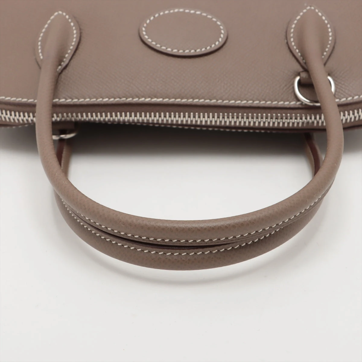 エルメス ボリード27 ヴォーエプソン エトゥープ シルバー金具