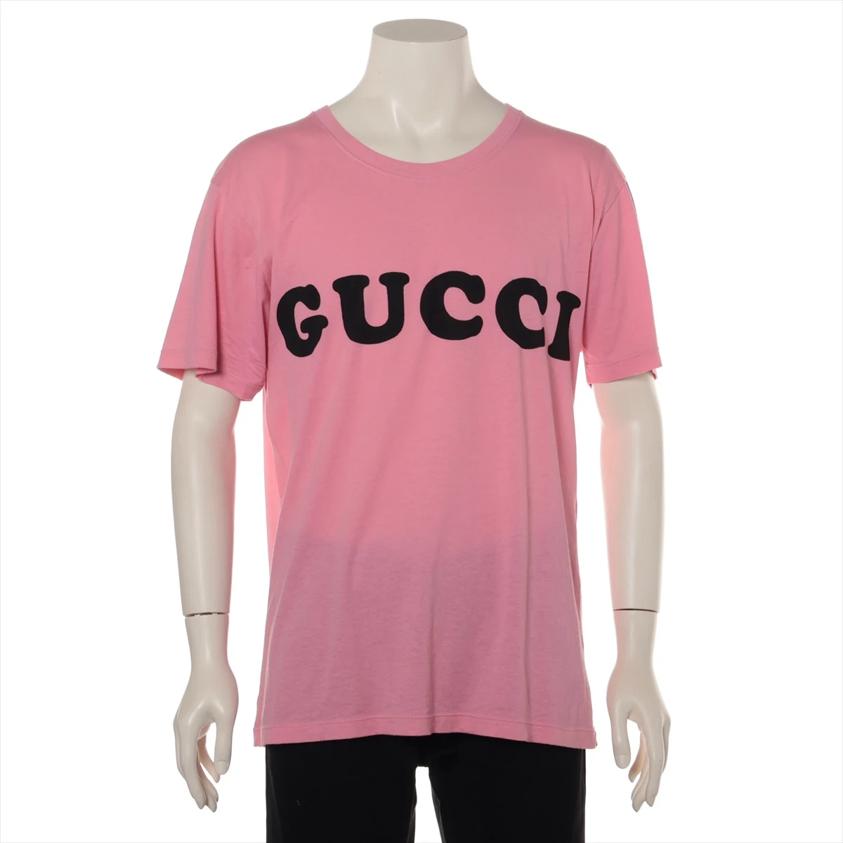 【GUCCI】 プリントTシャツ ピンク ロゴ コットン 【グッチ】 楽天市場】【広尾店】 グッチ GUCCI ロゴプリント Tシャツ