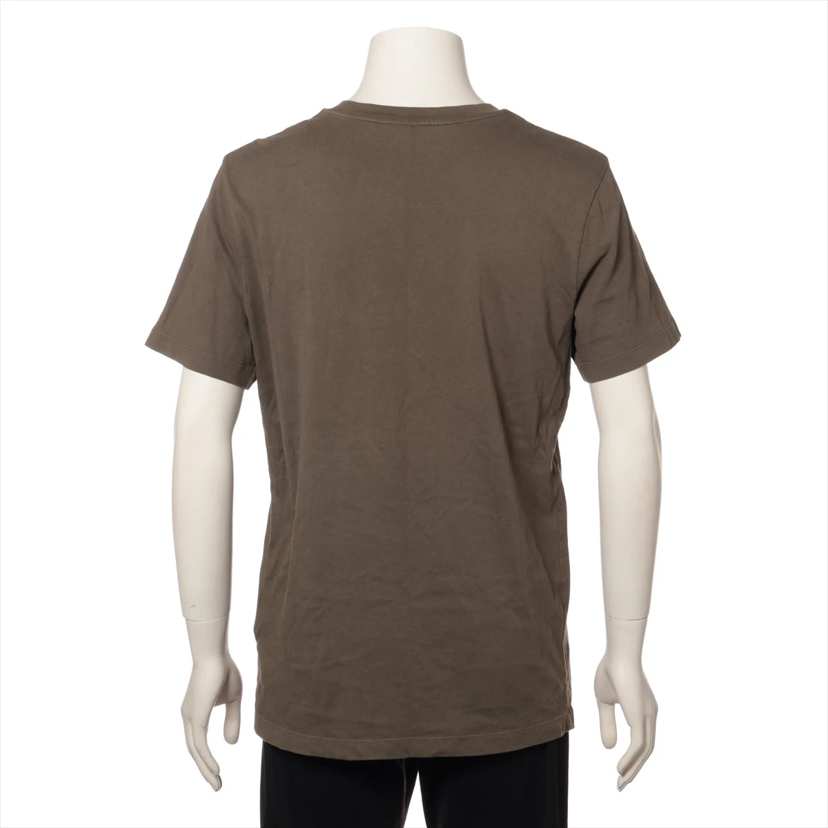 モンクレール　Tシャツ　カーキ MONCLER モンクレール MAGLIA T-SHIRT マグリア 胸ロゴ ワッペン