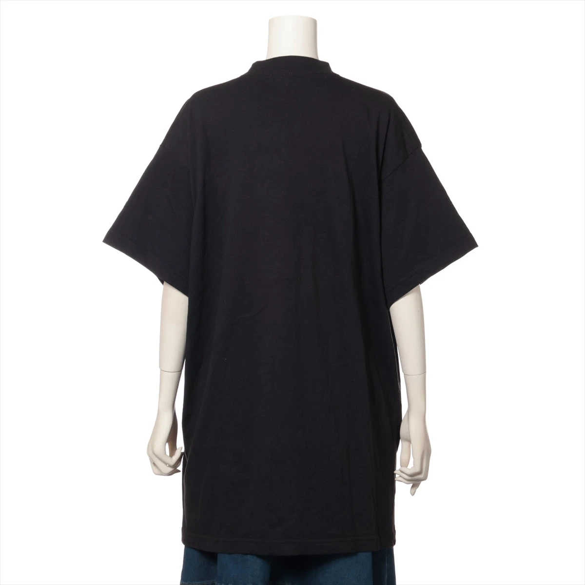 【完売必至】バレンシアガ STICKY NOTE ユニセックスなTシャツ バレンシアガ 23SS コットン Tシャツ 1 ユニセックス ブラック