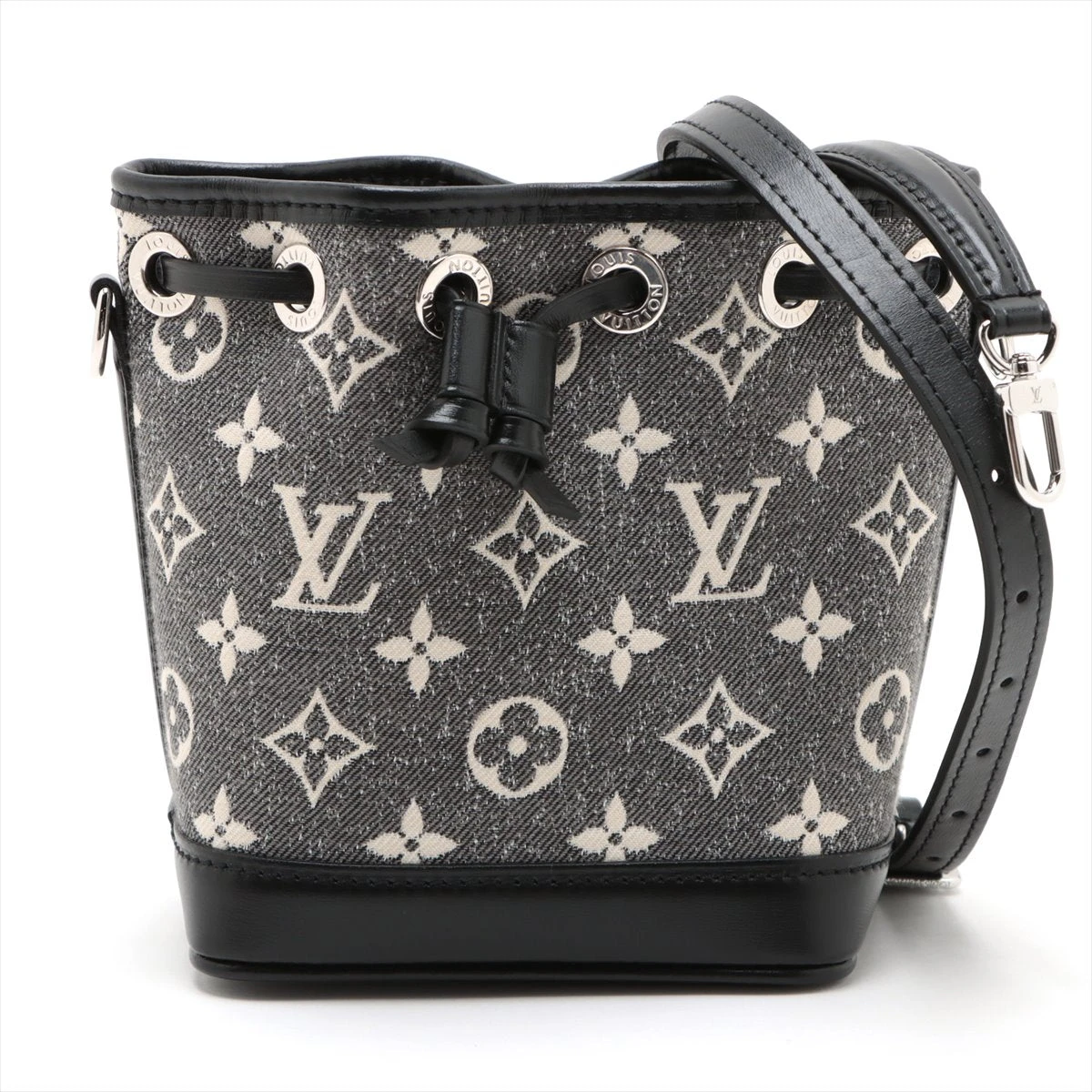 ルイ・ヴィトン ナノ・ノエ モノグラム ジャカード 2wayバッグ Louis Vuitton☆ナノ・ノエ ] 定番カラー2way/国内直営店買付