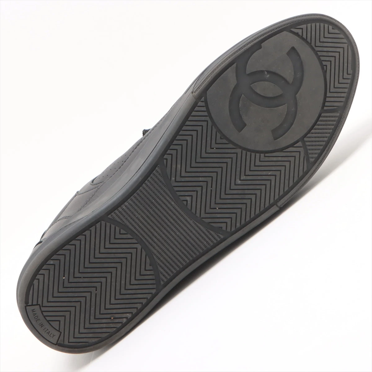 シャネル 23A スニーカー NEW CHANEL 23A Leather CC Sport Runner Lace Up Sneakers
