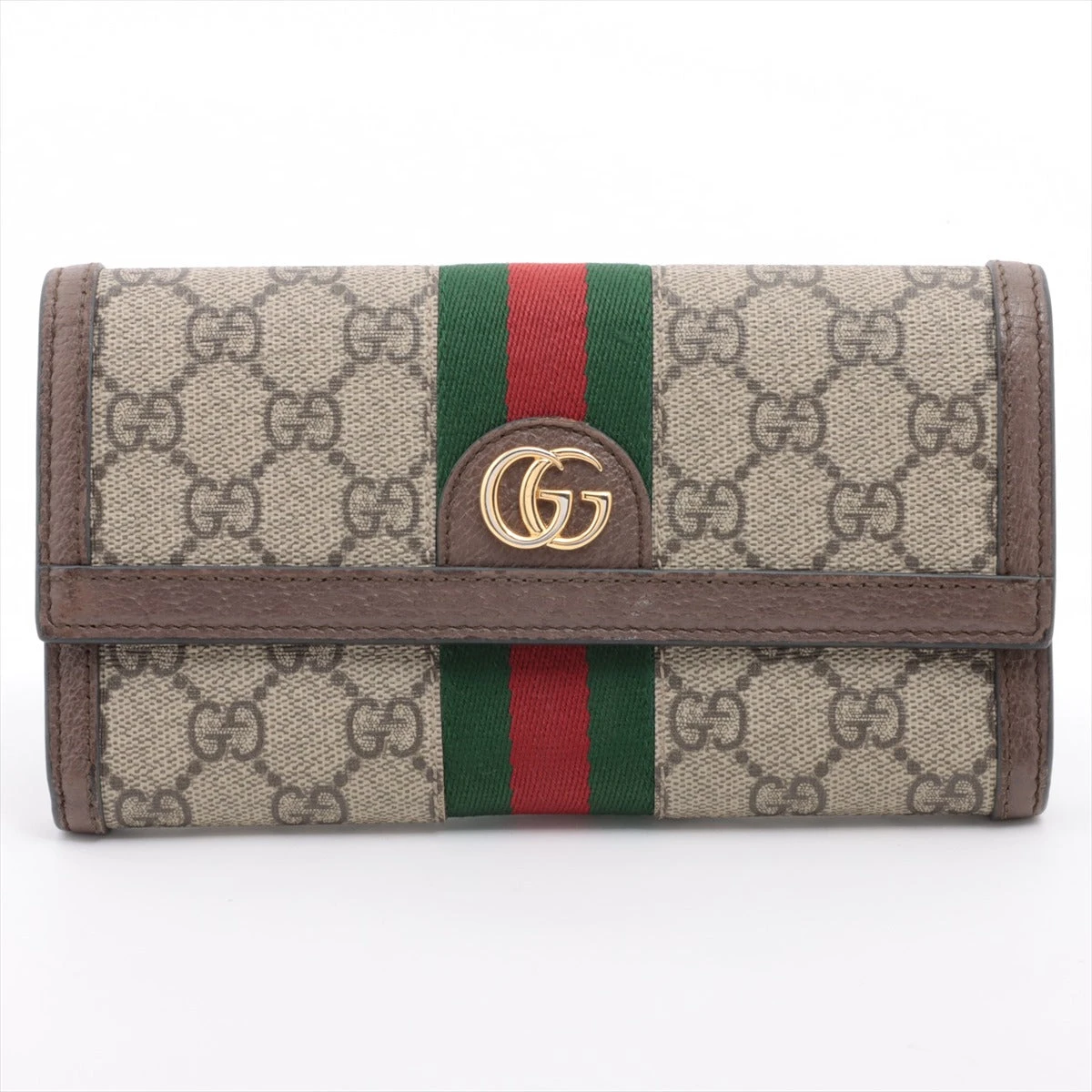 GUCCI グッチ GGスプリーム シェリーライン 長財布 ベージュ レディース GUCCI - 新品 グッチ GUCCI 長財布 GGスプリーム ベージュの通販