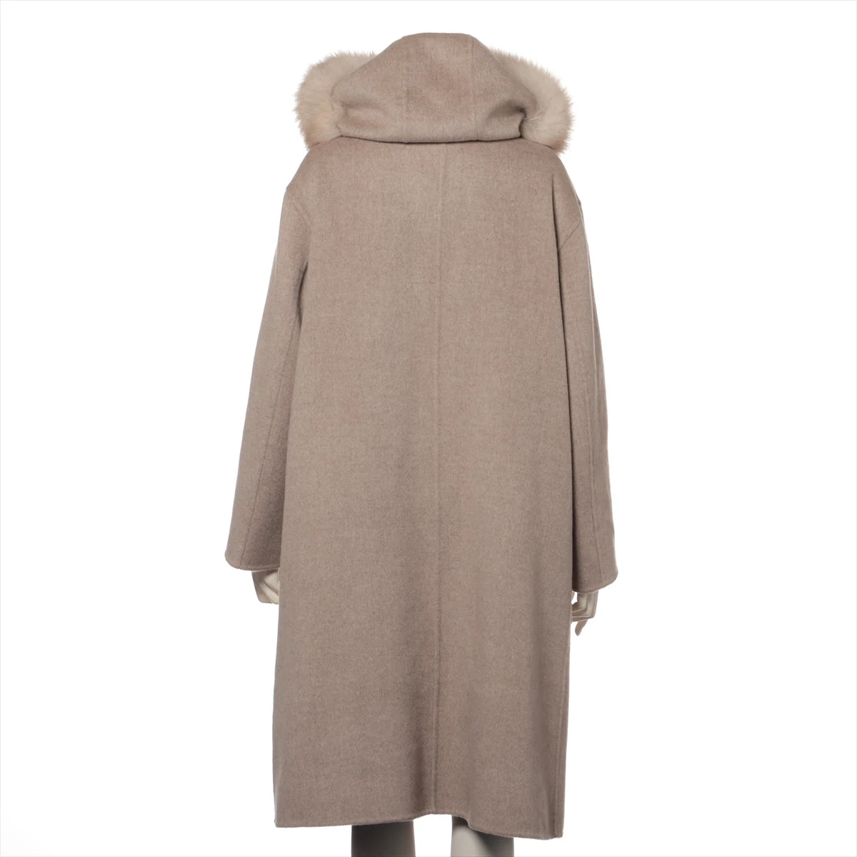 フォクシー カシミヤ コート 40 レディース ベージュ 37276 A3031433