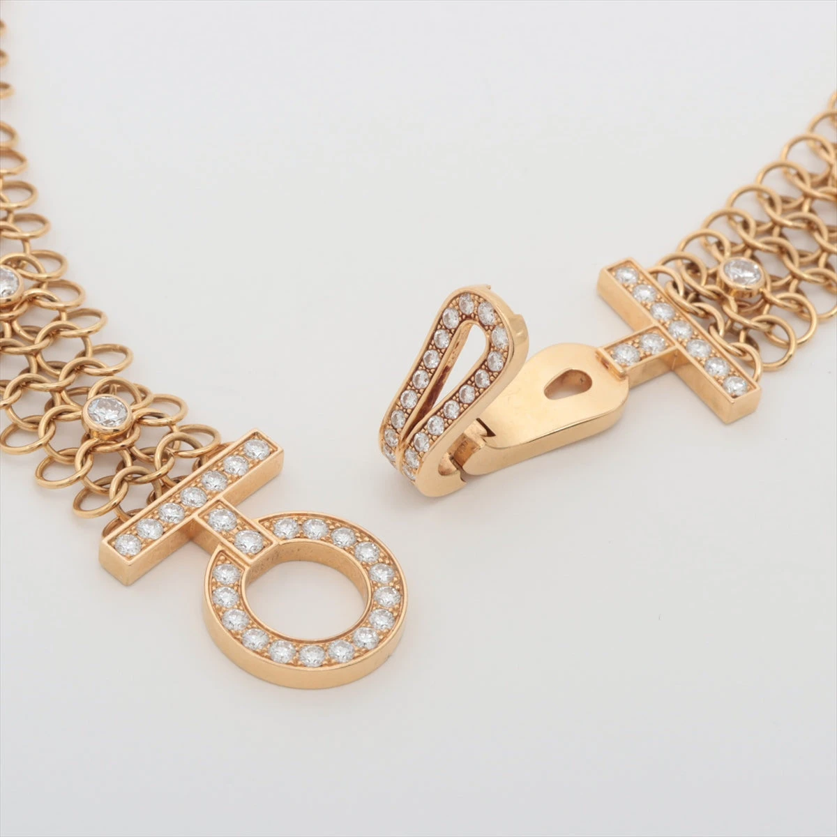 CARTIER　アグラフ　ダイヤ　チェーン　750　K18　YG　ブレス CARTIER アグラフ ダイヤ チェーン 750 K18 YG ブレス - メルカリ