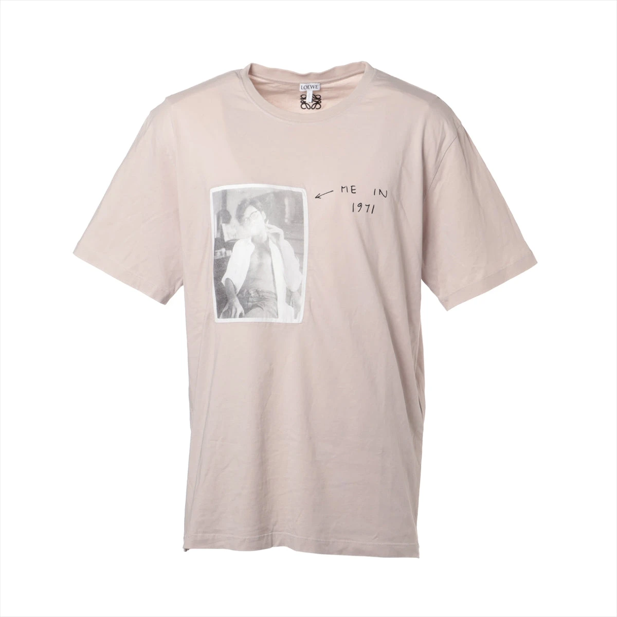 【LOEWE】ロエベ アナグラム コットン Tシャツ LOEWE - 美品 ロエベ LOEWE Tシャツ カットソー アナグラム