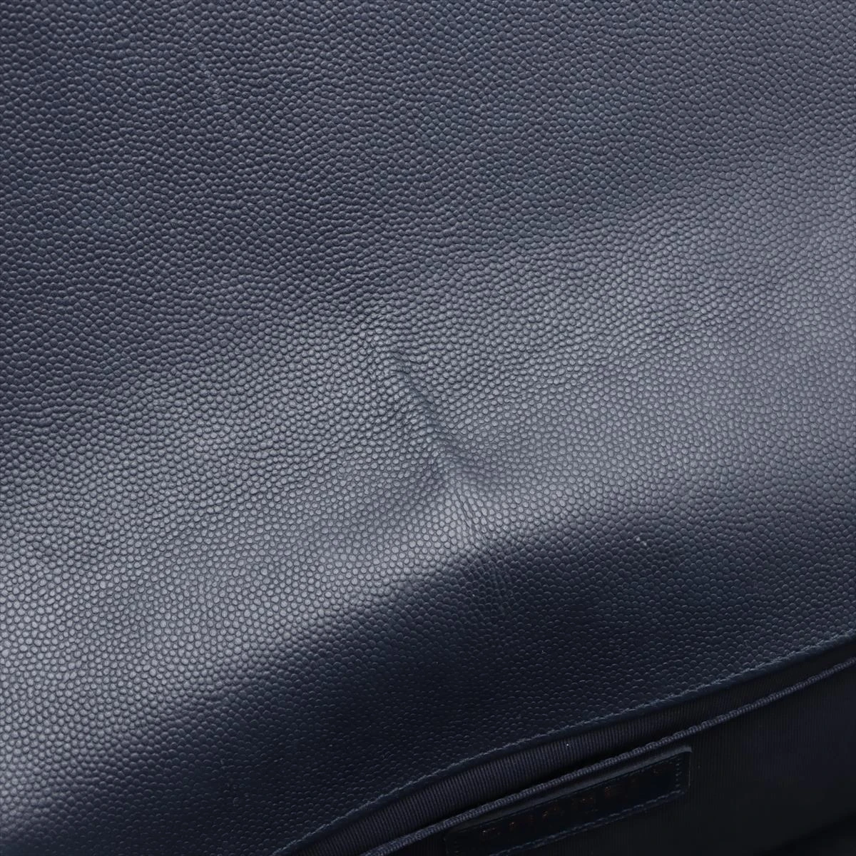 シャネル ボーイシャネル25 キャビアスキン チェーンショルダーバッグ