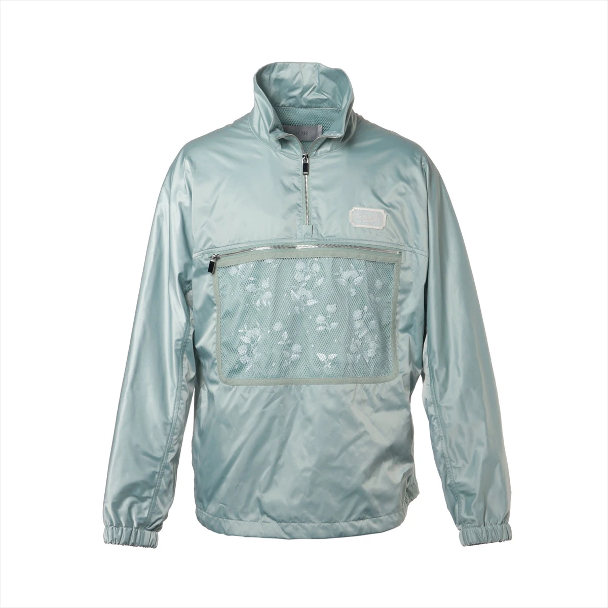 Dior ミリタリージャケット グリーン Jacket Stretch Cotton Gabardine with Gradient Green Effect