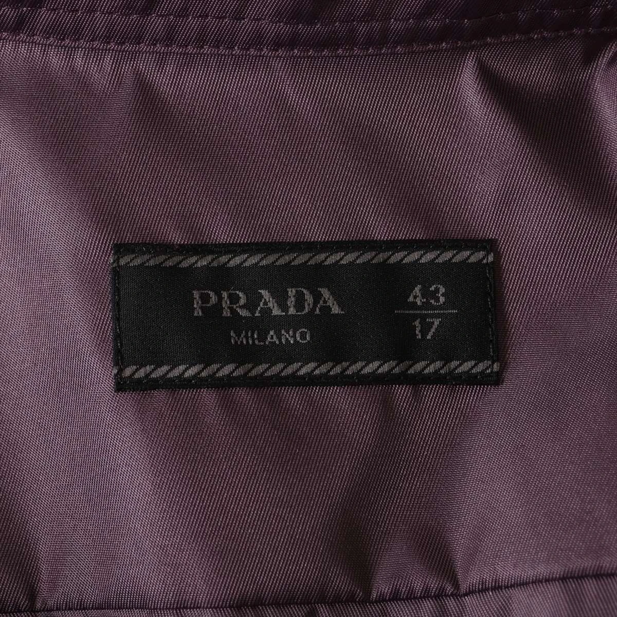 プラダ Re Nylon リ ナイロン 24年 ナイロン シャツ 43 メンズ