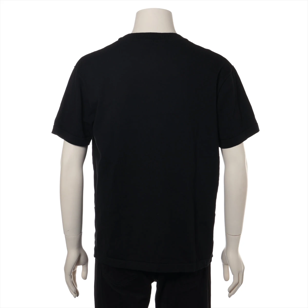 ヴィトン 24AW コットン Tシャツ M メンズ ブラック RM242Q