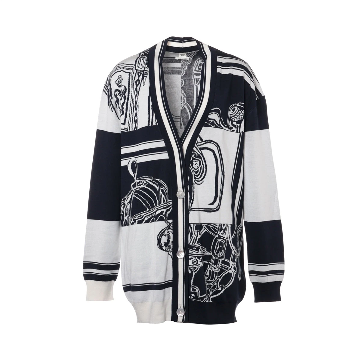 PRADA - プラダ 22SS P25L11 ロゴシルクカーディガン レディース