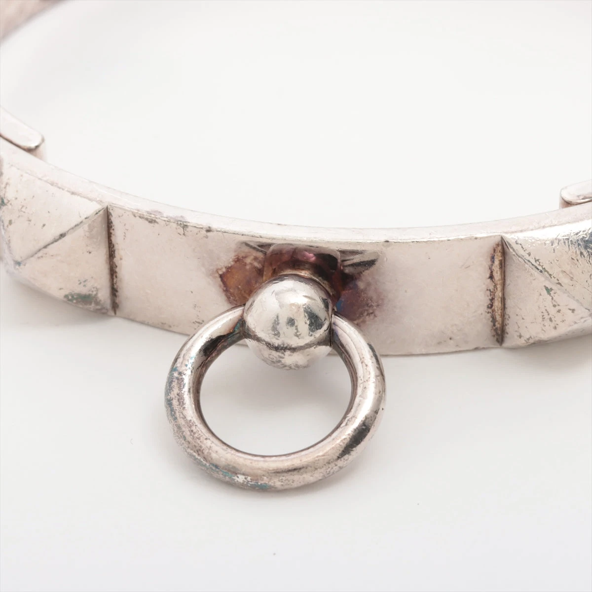 桜】エルメス アルミニウム コリエドシアン バングル エルメスコリエド