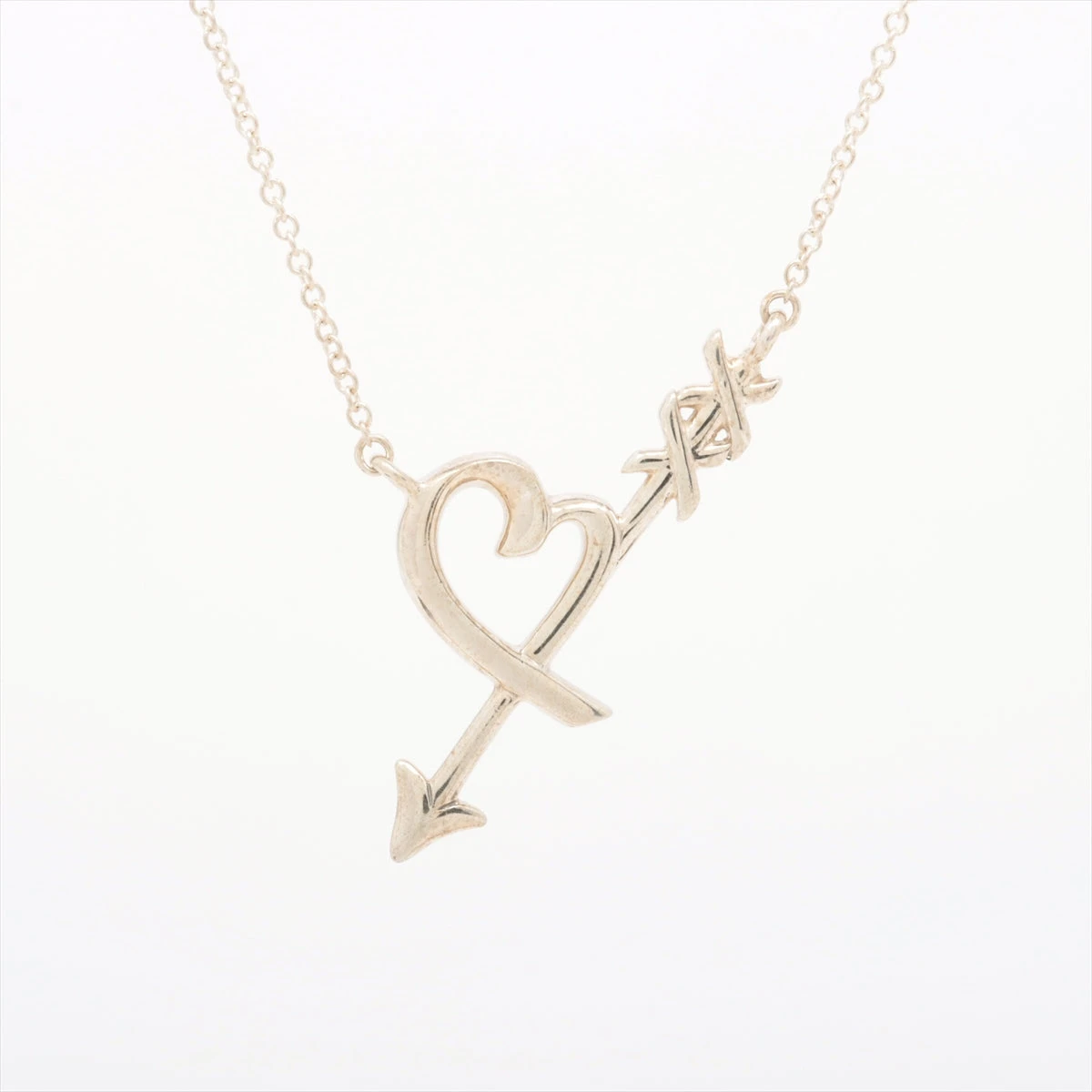 中古】ティファニー ラビングハートアロー ブレスレット 925 1.4g