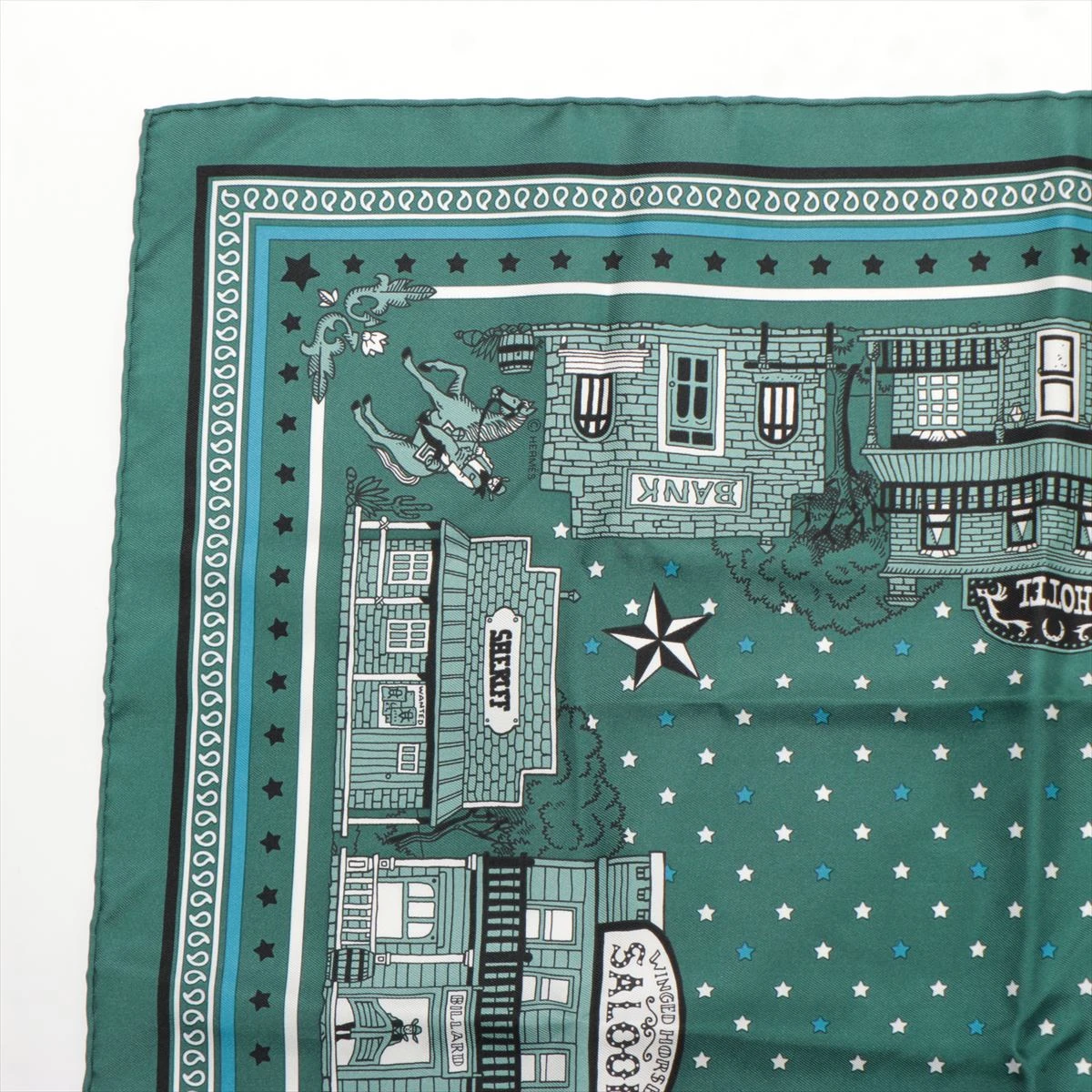 エルメス カレ55 Hermes Paris Station Bandana エルメス パリ