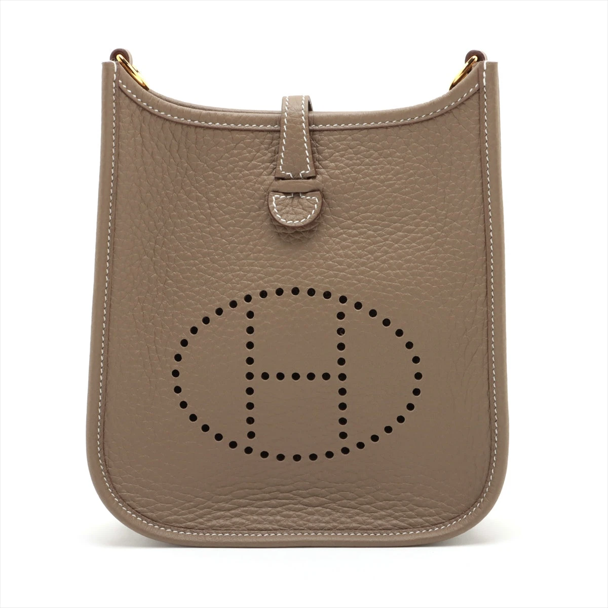 p78【極美品】Gカード付クロエレザードリューチェーンショルダーバッグ