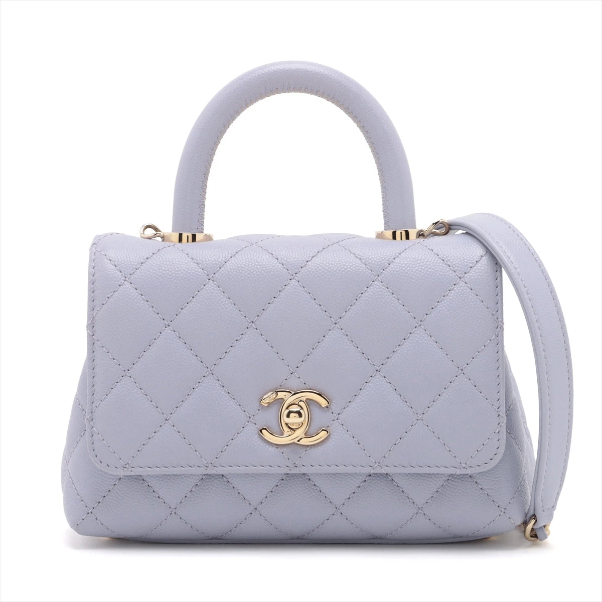 シャネル ココハンドル19 XXS キャビアスキン 2WAYハンドバッグ シャネル ココハンドル19 XXS キャビアスキン 2WAYハンドバッグ