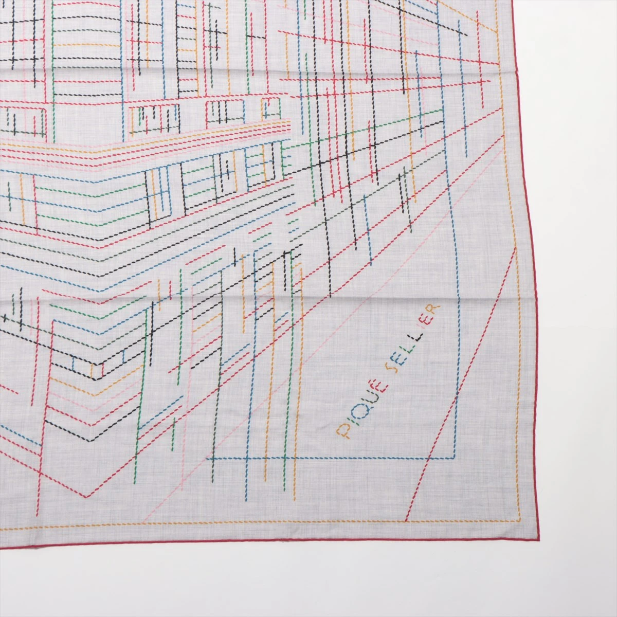 エルメス カレジェアン PIQUE SELLIER ピケ セリエ ストール カシミヤ