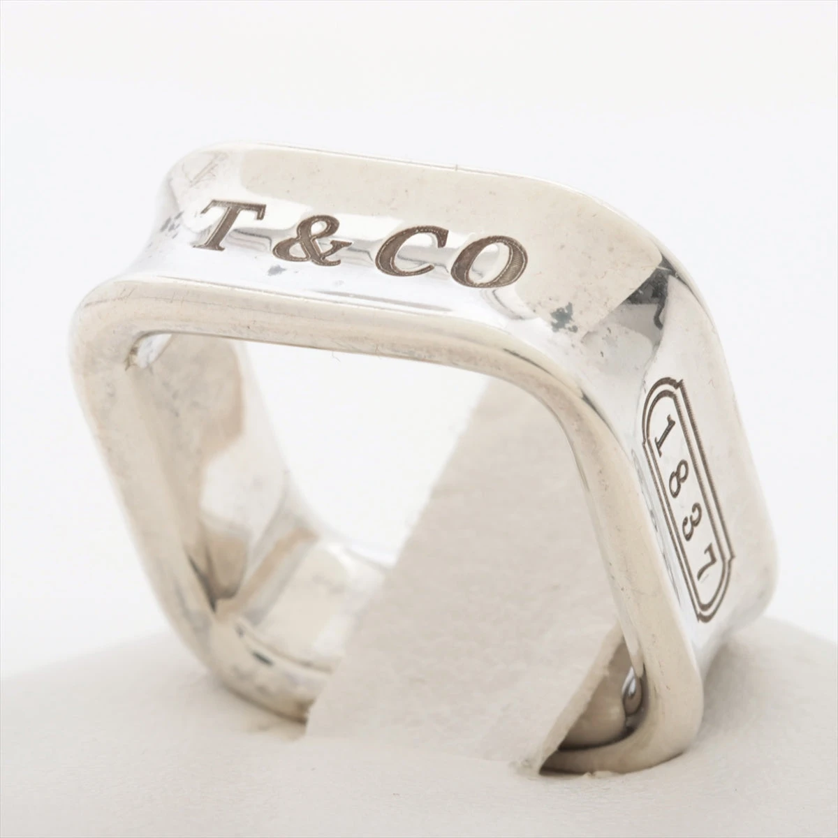 ティファニー リング スクエア 1837 シルバー 925 ティファニー 1837スクエア リング - ティファニー(TIFFANY&Co