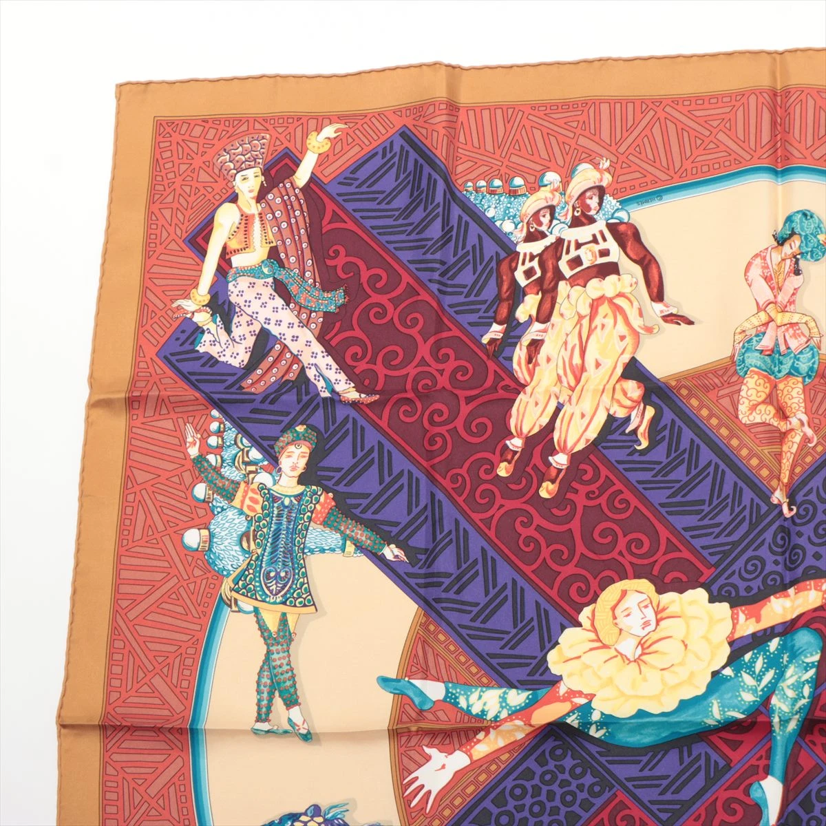 エルメス HERMES カレ90 スカーフ LES BALLETS RUSSES HERMES エルメス スカーフ カレ90 LES BALLETS RUSSES ロシア