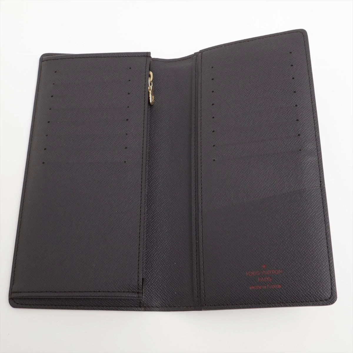 ヴィトン ダミエ ポルトフォイユブラザ N60017 ブラウン 財布 A3012941 