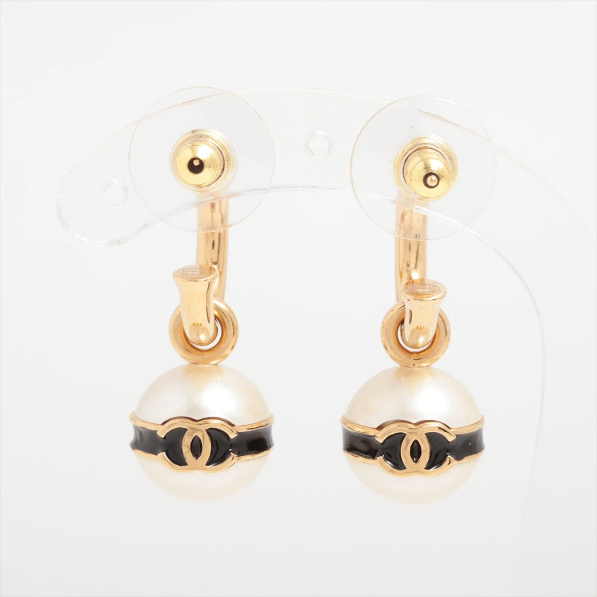 chanel ココマーク ピアス 両耳 フェイクパール ヴィンテージ chanel ココマーク ピアス 両耳 フェイクパール ヴィンテージ